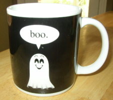 Boo! Ghost Halloween Coffee Mug